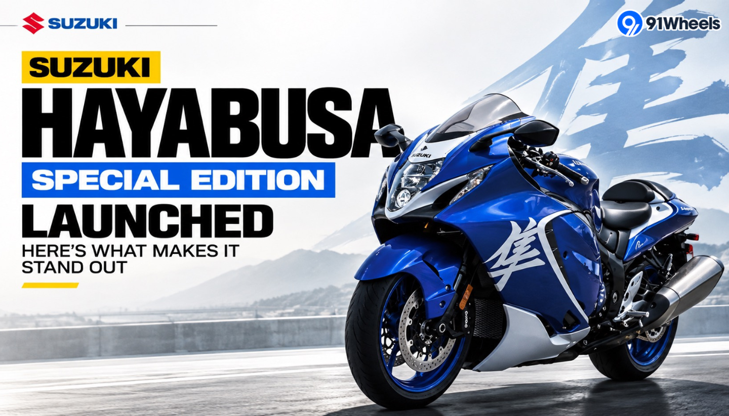 Suzuki Hayabusa Special Edition Launched; Here's What Makes it Stand out
